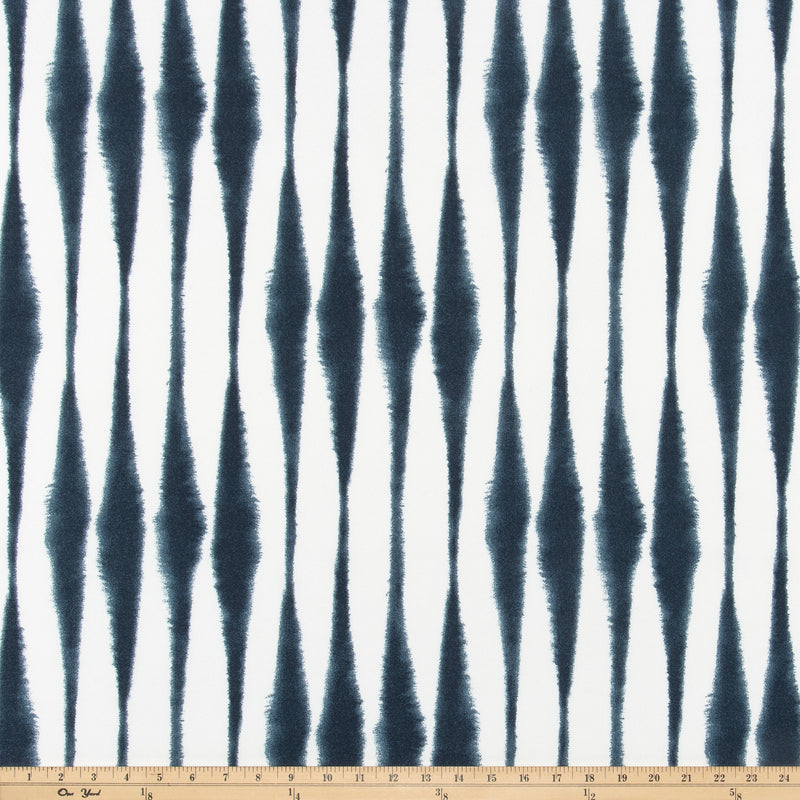 Outdoor Fabric - Salix Passport Navy By Premier Prints