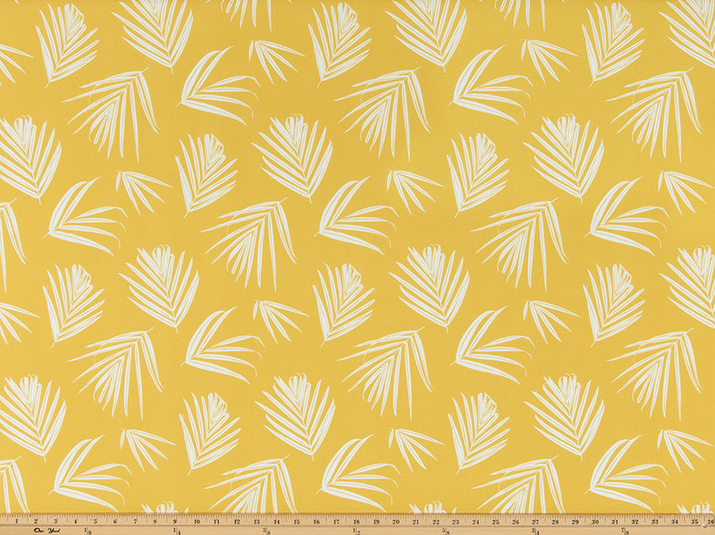 Outdoor Fabric - Shade Spice Yellow By Premier Prints