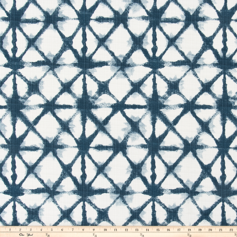 Outdoor Fabric - Shibori Net Oxford Fabric By Premier Prints