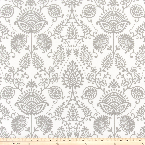 Outdoor Fabric - Silas Grey Fabric By Premier Prints