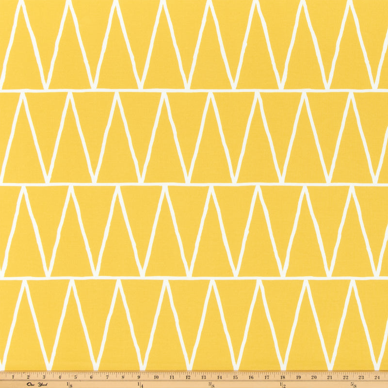 Outdoor Fabric - Terrain Spice Yellow By Premier Prints