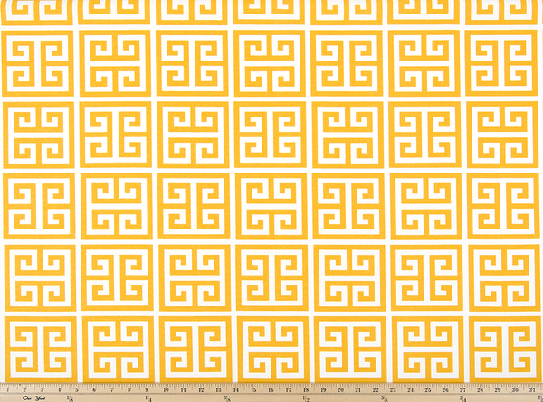 Outdoor Fabric - Towers Citrus Yellow