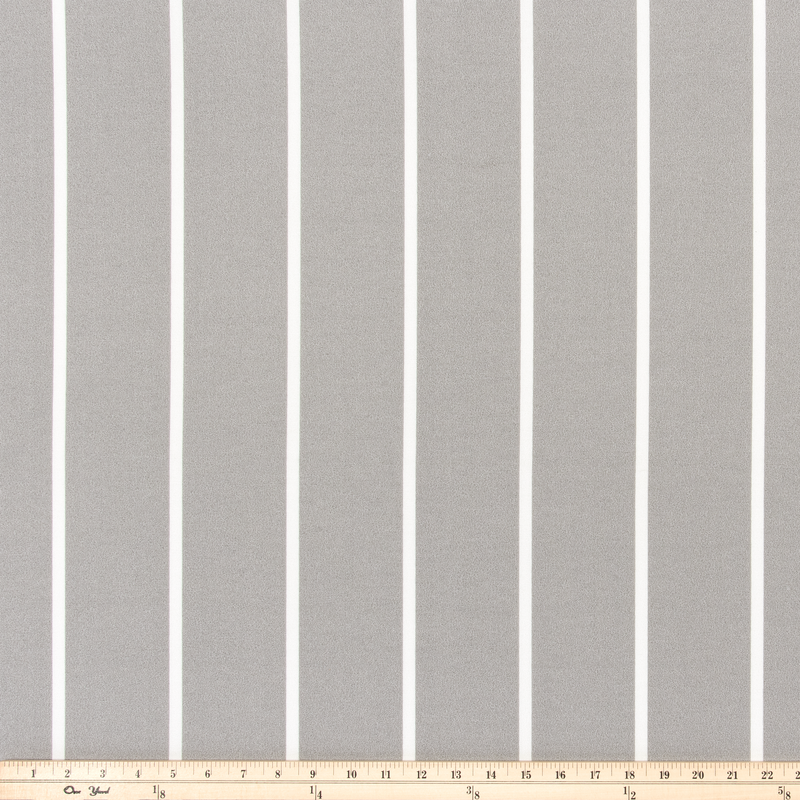 Outdoor Fabric - Windridge Grey Fabric By Premier Prints