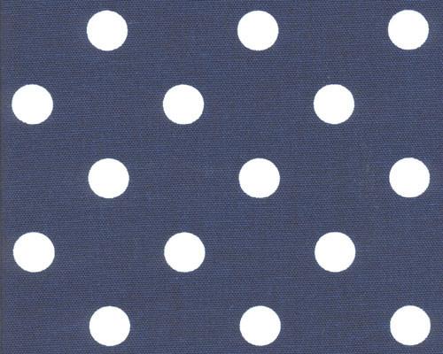 Polka Dot Blue White Fabric By Premier Prints