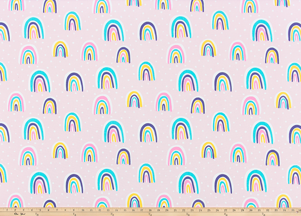 Rainbow Bella Fabric By Premier Prints