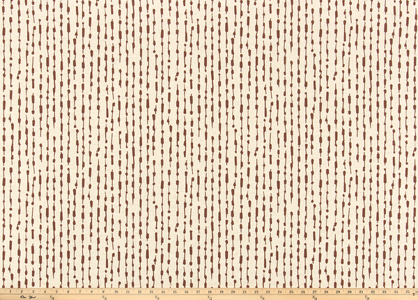 Ridge Carob Reed Fabric By Scott Living