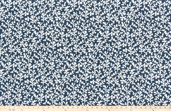 Sea Tumble Italian Denim Slub Canvas Fabric By Premier Prints