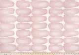pink or blush shibori printed fabric picture oval geometric pattern