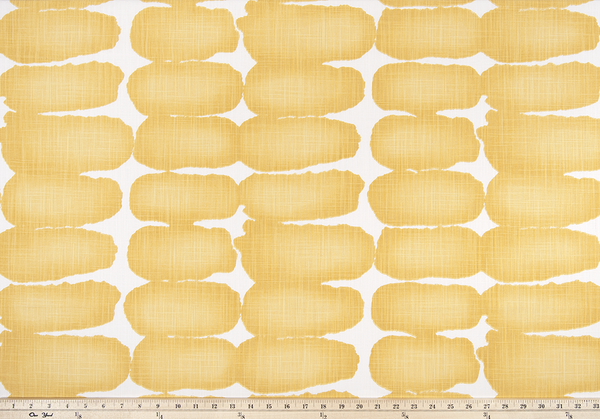 yellow shibori dot fabric photo oval geometric pattern