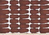red brown shibori dot fabric printed in the USA