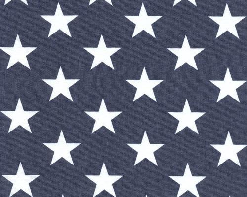 Picture of Stars on Blue fabric