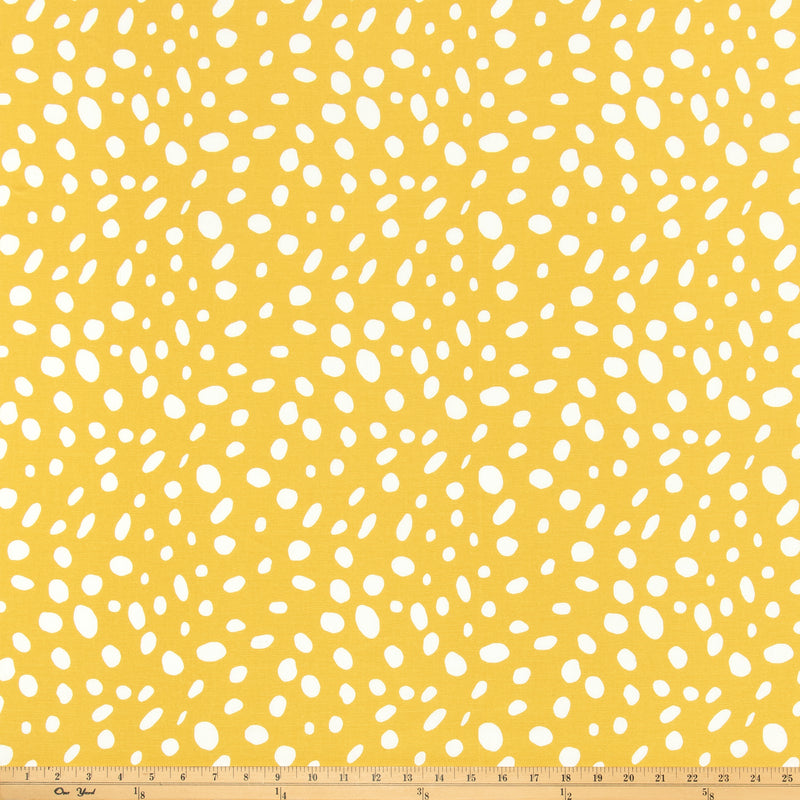 Tali Spice Yellow Fabric By Premier Prints