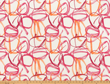 Vibrato Flamingo Slub Canvas Fabric By Premier Prints