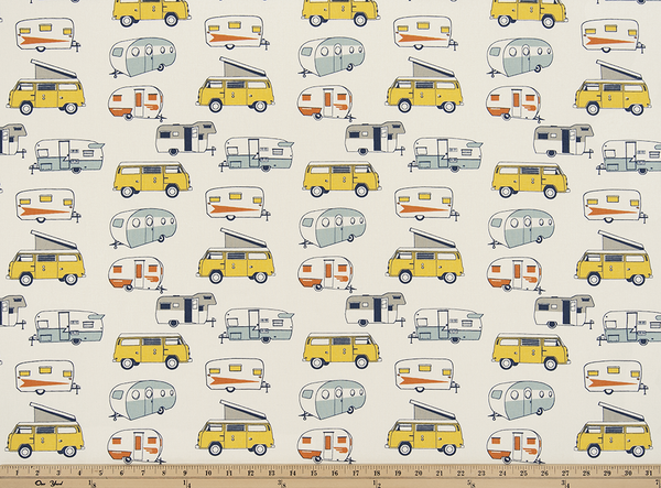 Picture of Vintage Camper Maya Macon Fabric