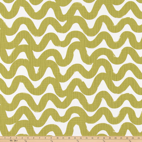 Wavy Pear Slub Linen Fabric By Premier Prints