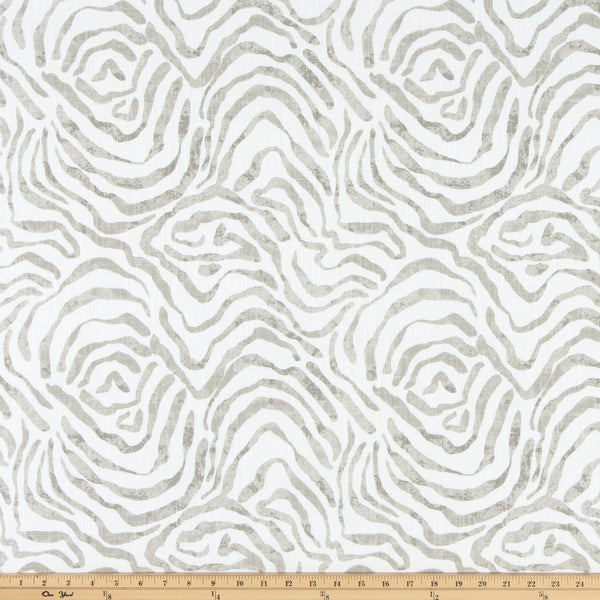 Zephyr Stormy Luxe Canvas Fabric By Angela Harris