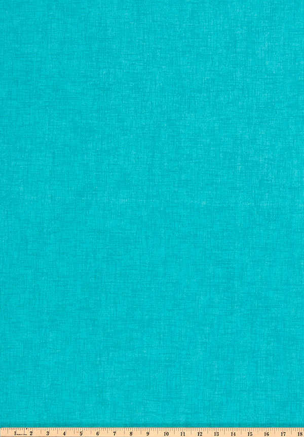 Aqua Ocean Blue Textured Solid Printed Fabric